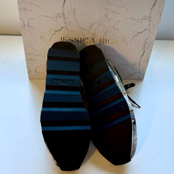 Jessica Rich Transparent Sneakers with snakeskin print . New with box! Size 39 ( - Picture 10 of 14